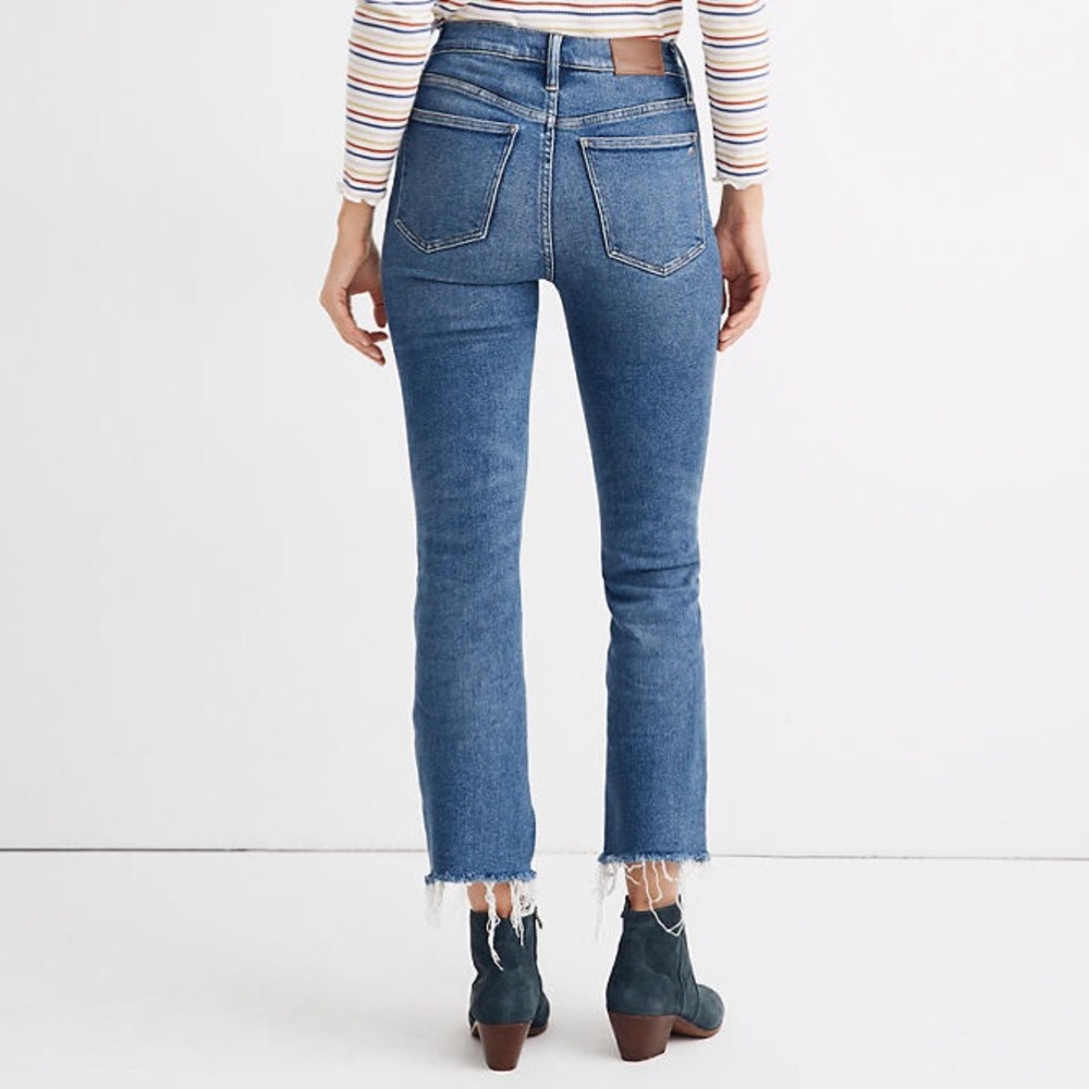 Madewell Cali Demi-boot Jeans in Fleetwood Wash - Picture 5 of 10